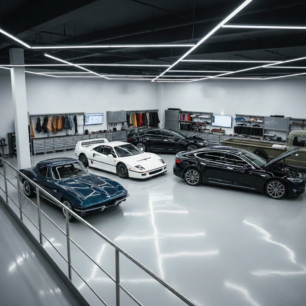 Goated HQ — the garage
