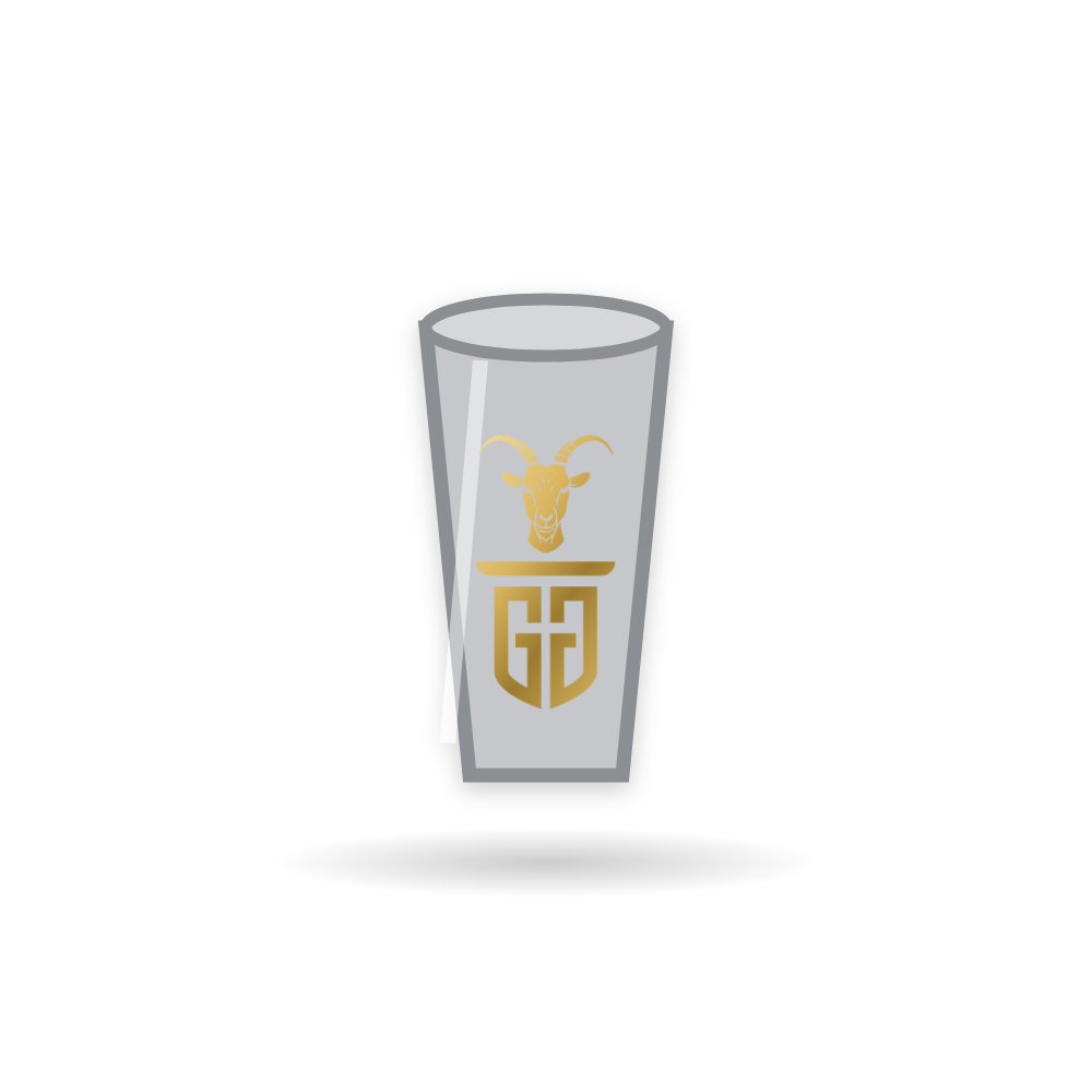 Goated Pint Glass